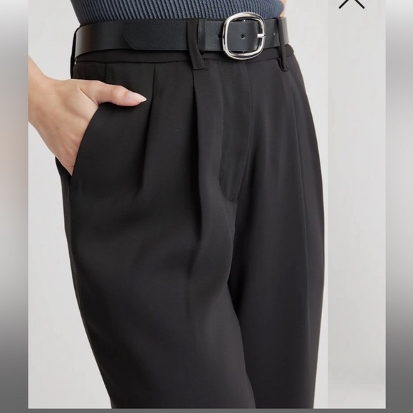 Quince Pleaded Wide Leg Pants - Picture 2 of 3